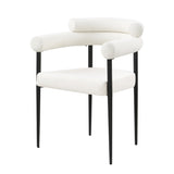 Woker Dining Chairs Set of 2, Mid-Century Modern Dining Chairs, Kitchen Dining Room Chairs, Round W1567139484