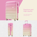 Luggage Sets New Model ABS Hardshell 3pcs Clearance Luggage Hardside Lightweight Durable Suitcase N726P281629S