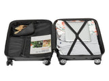 Vertical pattern four-in-one universal wheel with handle trolley case 16in 20in 24in 28in ABS 28403216