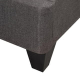 Modern Bedroom Furniture 14 in. Platform Mattress Foundation, Twin XL Size Upholstered Bed Base, B011P206782