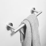 ZNTS 8-Pieces Brushed Nickel Bathroom Accessories Set, Stainless Steel Bathroom Hardware Set, Bath Towel W1932140143