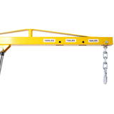 Receiver Hitch Mounted Hydraulic Swivel Pickup Truck Crane - 1000 lbs. Capacity With 3 Boom W465130745