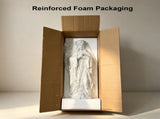Virgin Mary Garden Statue 29.9 Inch, Weather-Resistant Magnesia Outdoor Sculpture, Religious Yard W3101P533550