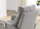 Welike 27.6"W Modern Accent High Backrest Living Room Lounge Arm Rocking Chair, Two Side W83472306