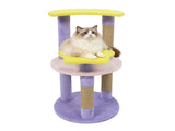 29" Moon & Star Cat Tree with 4 Levels, Jute Scratching Posts & Anti-Tipping Device for Kittens & 17222653