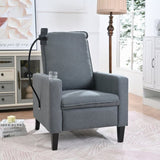 Recliner Chairs for Adults, Adjustable Recliner Sofa with Mobile Phone Holder & Cup Holder, Modern W680131614
