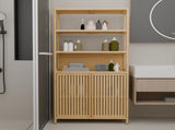 64-inch tall double-door high-capacity multi-scene use storage rack W2207P308734
