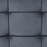 Grey and Sandy Grey Loveseat with Loose Back B062P185737
