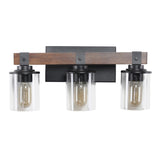 (Same as W1340119955/L1015) 3-Lights Farmhouse Vanity Lights Fixture Rustic Light Fixture W1340P206654