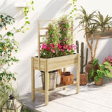 Raised Garden Bed/Garden Bed Galvanized Planter 41395062
