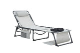 ZNTS Folding Chaise Lounge Pool Chair Set of 2,Patio Sun Tanning Chair,Outdoor Lounge Chair with W3162P277281