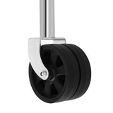 ZNTS 2000 lbs Boat Trailer Jack with 6”Wheel, Heavy Duty Marine Swivel Trailer Jack, Zinc-Plated Finish 58251971