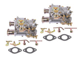 2pcs Carburetor For Weber 40DCOE 40 DCOE Twin Choke 19550.174 4 Cyl 6 Cyl VW V8 19550174 28059452
