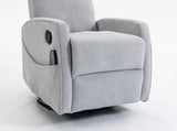 Short plush manual button armchair sofa W547P437355