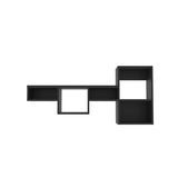 WALLSHE 47" Wide 7-Tier Wall Shelf, Cube Shelf Modular Shelf for Living Room, Home office, Bedroom B070P242497