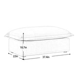 Koala Ottoman - Orange W3041P281161
