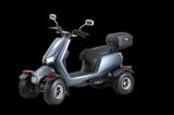 ZNTS Electric Mobility Recreational Travel Scooter for Adults,Mobility Scooters for Seniors, 4 Wheel W2153P206403