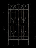 4 Pack Metal Garden Trellis 71" x 17.7" Rustproof Trellis for Climbing Plants Outdoor Flower Support W1586P147459