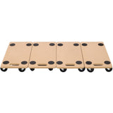 Furniture Moving Dolly, Heavy Duty Wood Rolling Mover with Wheels for Piano Couch Fridge Heavy W46577451
