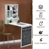 White wall mounted office desk 07405547