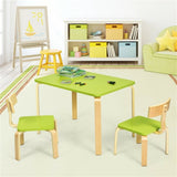 ZNTS Wooden tables and chairs for children 85400128