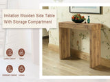 Elegant Natural Wood Grain Bar Table-50 Inches Long, a Practical Choice for Modern Homes.Wood Grain W2920P495957