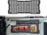 OFF ROAD Tailgate Storage Panel Tailgate Molle Panel Steel Cargo Shelf Storage Luggage Holder W2801P236408