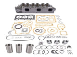 Complete Cylinder Head w/Valve Engine Rebuild Kit Replacement for Kubota D1105 RTV1140CPX 15955457