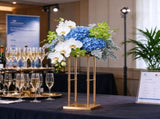 23.6 Inch Gold Wedding Flower Stand 4 Pack, Metal Column Geometric Centerpiece Stands with Metal 89625564