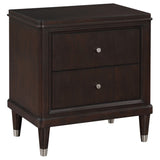 Niguel Brown 2-drawer Nightstand B062P299914