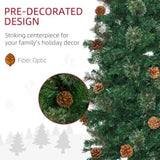 7.5 Foot Pencil Artificial Christmas Tree 03974612