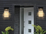 Outdoor waterproof transparent LED crystal wall lamp with light sense 05453058
