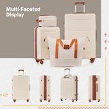 2 Piece Luggage Set with Bags Expanable Spinner Wheels ABS Lightweight Suitcase with TSA Lock N732P198745K