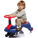 6V Kids Ride On Electric Wiggle Car,Flashing & Shock absorbing PU Wheels For Effective Floor W1578P213378