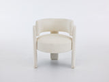 Modern Accent Chair, Contemporary Boucle Fabric Accent Armchair Comfy Upholstered Leisure Single 88763888