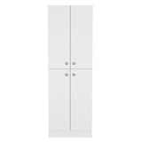 Lynch Kitchen Pantry Storage Cabinet 71" Height, With 4 Doors, 5 Adjustable Shelves, Freestanding B070P188842