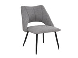 4-Chair Set Combination, Modern and Simple, With High Resilience Filling, Metal Legs, Adjustable W757P304077