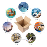50pcs 8 "x 8" x 8 " thick 3mm corrugated cardboard box in kraft paper color 22717955