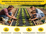 13 x 115ft Weed Barrier Landscape Fabric - 3.2OZ Heavy Duty Driveway Fabric, Woven Weed Control 99295637