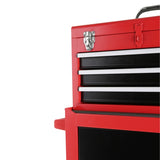 3-Drawer Rolling Tool Chest with Wheels, Tool Chest with Large Storage Cabinet and Adjustable Shelf, W1239132610