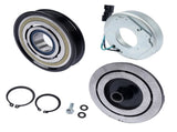 AC Compressor Clutch w/ Pulley Hub Coil Fits for GMC SIERRA 8CYL 1500 6CYL 5.3L 6.2L.3L 2014-2018 49216294