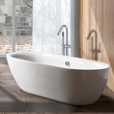 ZNTS Freestanding Bathtub Faucet with Hand Shower W1533124983