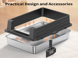 STAINLESS STEEL CAT LITTER BOX BIG SIZE WITHOUT COVER W1612P461526