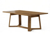 47 Inch Rectangular Dining Table with Sturdy Base 41494717