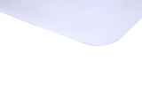 PVC Dull Polish Chairmat Protection Floor Mat 90x120x0.15cm Rectangular 75505734