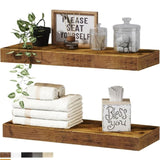 ZNTS Bathroom Shelves Floating Shelves for Wall Shelf Over Toilet Small Wall Mounted Farmhouse Decor 16 W2181P194269