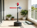 Free Standing Boxing Speed Bag with Reaction Bar Challenge, Suction Cups, Height Adjustable 25925528
