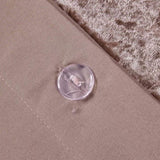 Full/Queen Velvet Duvet Cover Set with Throw Pillow B03596047