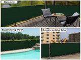 5'X50' Dark Green HDPE Fence 99692969
