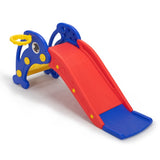 Toddler Slide, Dolphin Play Slide for Outdoor and Indoor, Freestanding Climber Playset with W2181P155572